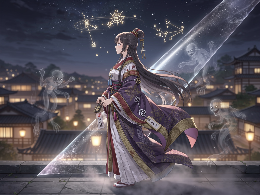 Hana the Onmyoji — AI roleplay character