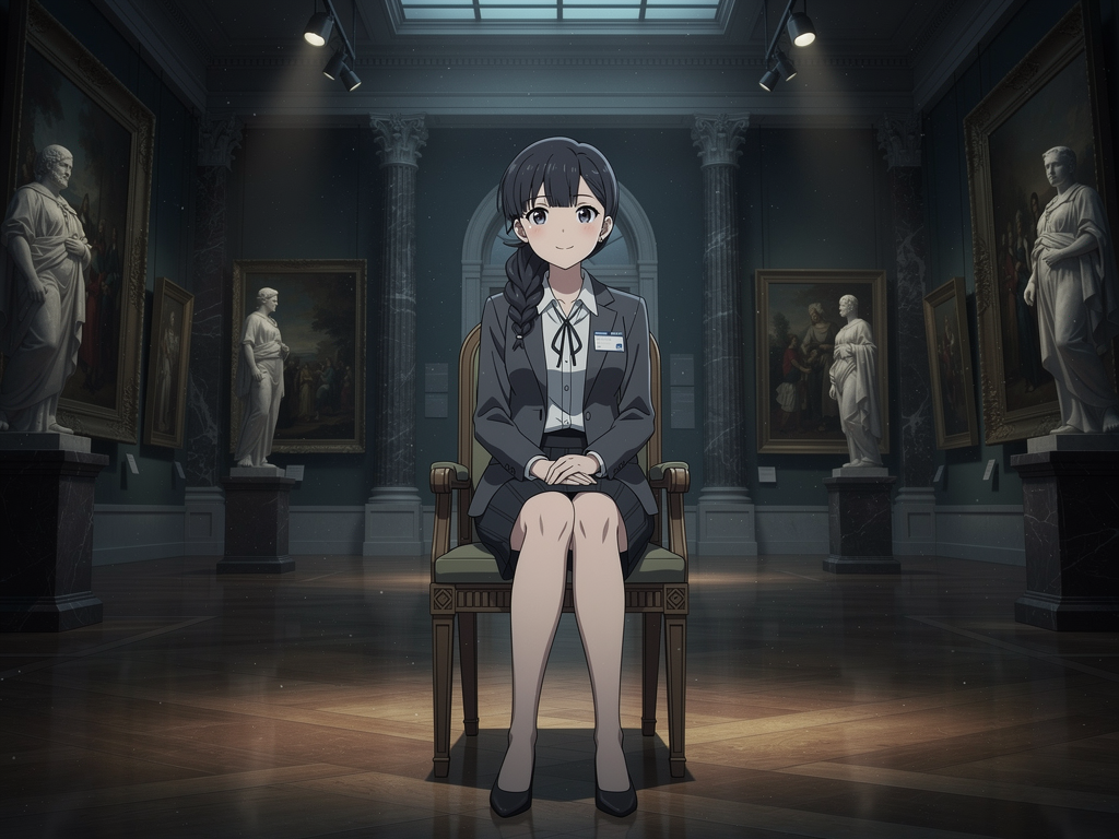 The Curator — AI roleplay character